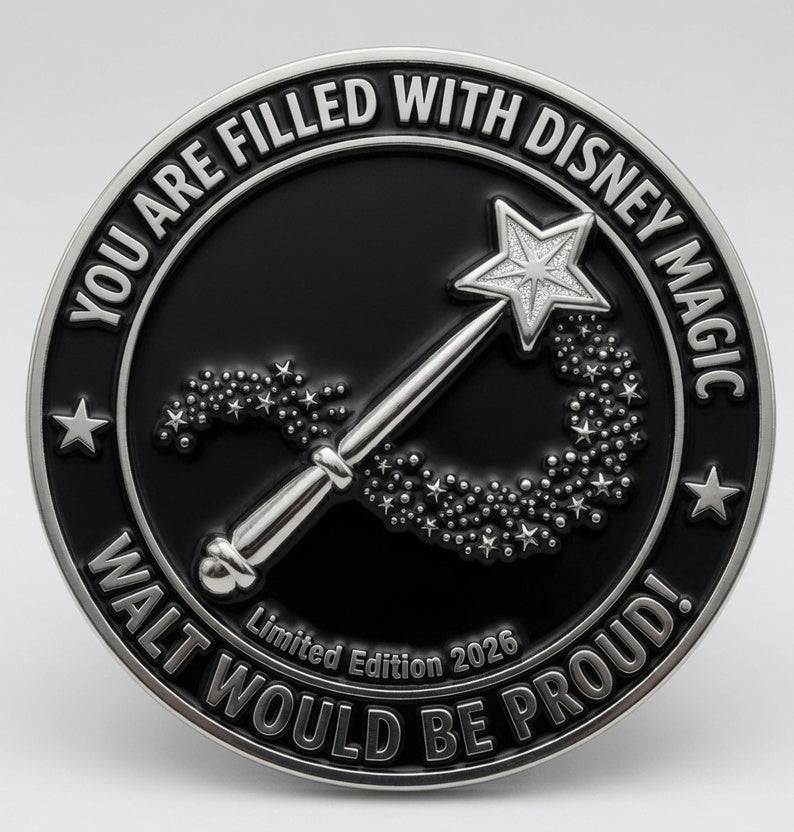 2026 Cast Member Appreciation Coin  "Magic Coin" - Limited Edition