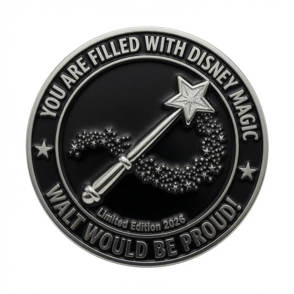 2026 Cast Member Appreciation Coin  "Magic Coin" - Limited Edition