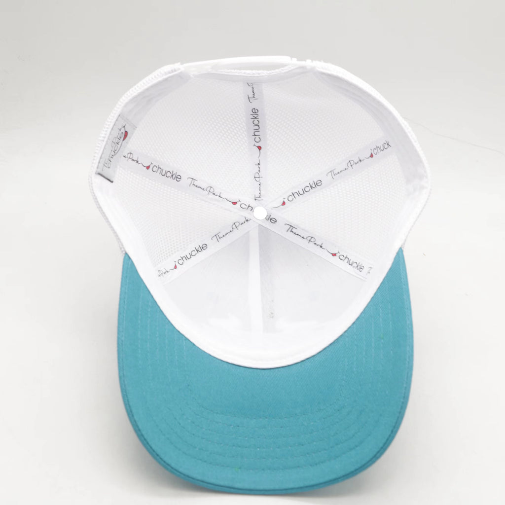 VILLAIN Trucker Hat (Teal) Limited Drop!